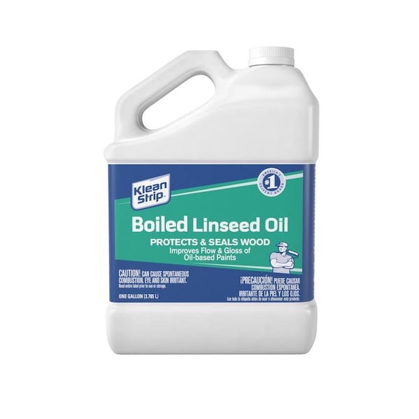 Goof Off Klean Strip Transparent Clear Oil-Based Linseed Oil Modified Alkyd Boiled Linseed Oil 1 gal GKLO145 - main
